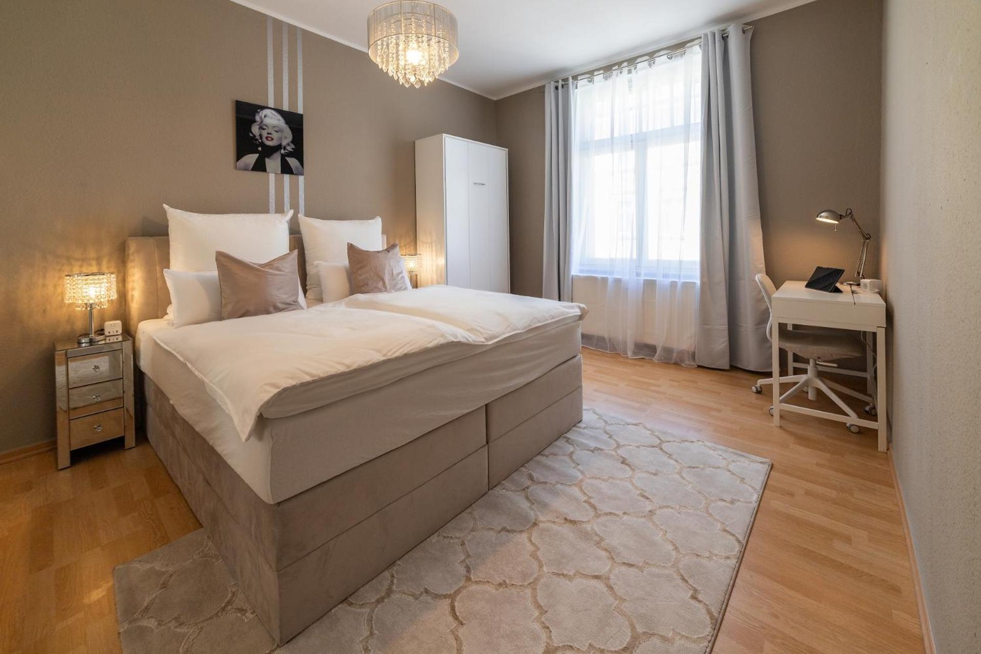 L45 Premium Apartment Prestige Bis Zu 5 Personen Leipzig Luaran gambar
